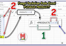 Fungsi Perkalian Pada Excel Menggunakan Tanda